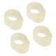 thumbnail image 4 of 15 Uds. Tope de manija de puerta de silicona con cancelación de ruido amortiguador de manija de puerta de absorción de golpes para dormitorio familiar Oficina, 4 of 5