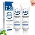 thumbnail image 2 of Set 2 PCS Hydroxyapatite Toothpastes for Enamel Protection and Tooth Strengthening, Gentle and Effective Formula, Fresh Breath Fresh Mint Flavor (4.23oz), 2 of 8
