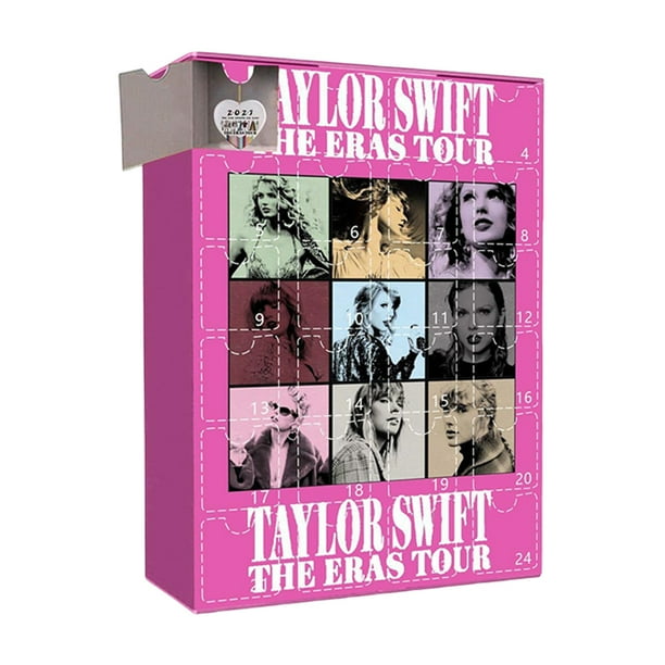 Taylor Acrílico Llavero Calendario de Adviento de Navidad Monedero Accesorios