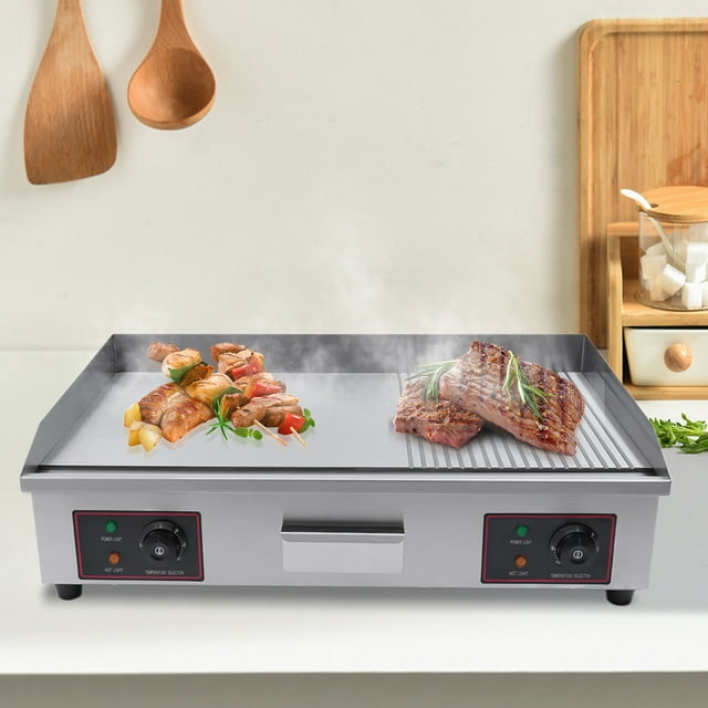 MONIPA 29" Commercial Electric Countertop Griddle 3KW Electric Flat Top