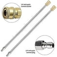 thumbnail image 5 of Pressure Washer Extension Wand, 2pcs 13 inch Jet Wash Extension Rod for Power Washer, Pressure Washer Lance with 1/4 Inch Quick Connect, 5 of 5