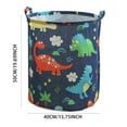 thumbnail image 3 of Cesto de ropa sucia plegable con diseño de dinosaurios para niños de Plertrvy, 3 of 5