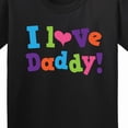 thumbnail image 4 of Inktastic I Love Daddy Girls Youth T-Shirt, 4 of 5