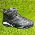 thumbnail image 1 of Ni - ke Ni - ke Air Jordan 6 Retro Black Cat Mens Size 10.5 Basketball Shoes Sneakers, 1 of 5