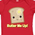 thumbnail image 4 of Inktastic Butter Me Up Toast Boys or Girls Baby Bodysuit, 4 of 5
