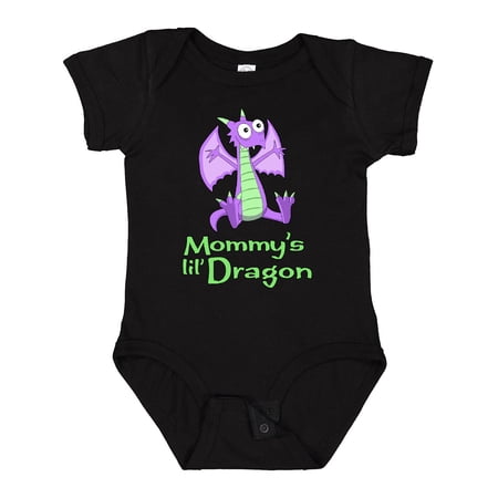 Inktastic Mommy's Lil' Dragon Boys or Girls Baby Bodysuit