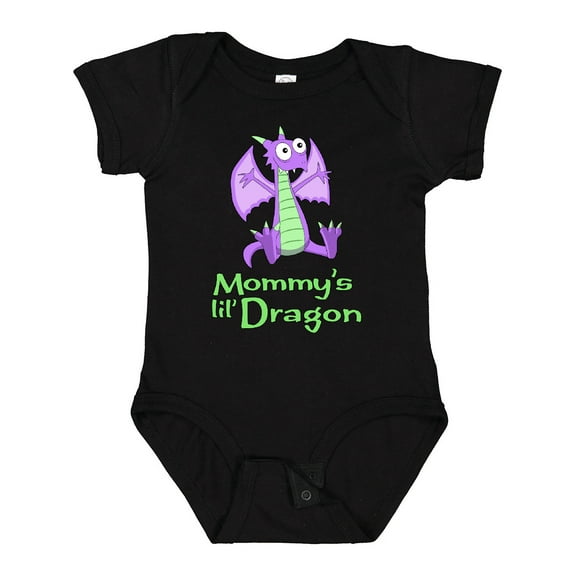 Inktastic Mommy's Lil' Dragon Boys or Girls Baby Bodysuit