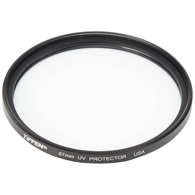 Filtro de protección UV Tiffen 67UVP Slim de 67 mm para lente de cámara
