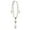 Without Tassel 23cm, variant on jifeng Car Rearview Mirror Pendant Door Wall Accessory Lotus Beads Hanging Ornament Deep Red 33cm