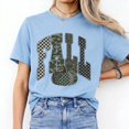 thumbnail image 5 of Fall Patterned Pumpkin Graphic Shirt Autumn Season Apparel Brown, 5 of 10