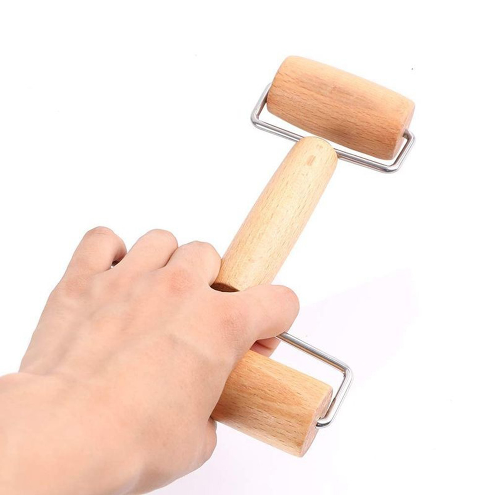 Sanwood Rolling Pin 2 In 1 T Shape Wooden Double Sided Rolling Pin Kitchen Pizza Baking Stick Roller Walmart Com Walmart Com