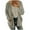 Grey, variant on Tiqkatyck Winter Jackets for Women, Women Winter Casual Plus Size Plush Coat with Pockets Long Sleeve Outerwear Buttons Cardigan Coat Fleece Jacket Women, Winter Coats for Women Black L