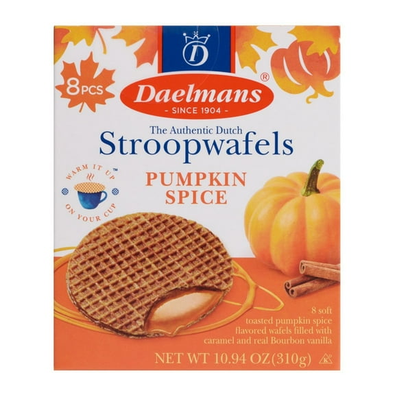 Daelmans Pumpkin-Spice Stroopwafels, Limited Edition
