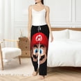 thumbnail image 6 of Lsque Mario Print Women's Pajama Pants, Lounge Pant - Comfortable Home Wear,Elastic Waistband, Stylish Design-Medium, 6 of 9