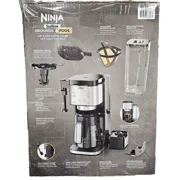 Ninja DualBrew Coffee Maker Grounds & Pods Hot & Iced, Rapid Cold Brew