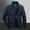 77#Navy, variant on Men's Jacket Casual Windproof Bomber Jackets Full Zip Windbreaker Jackets Warm Winter Padded Coats Bomber Jackets Men Zipper Jacket Multipocket Warm Workwear Coat Long Sleeve Hoodless Casual Outwear