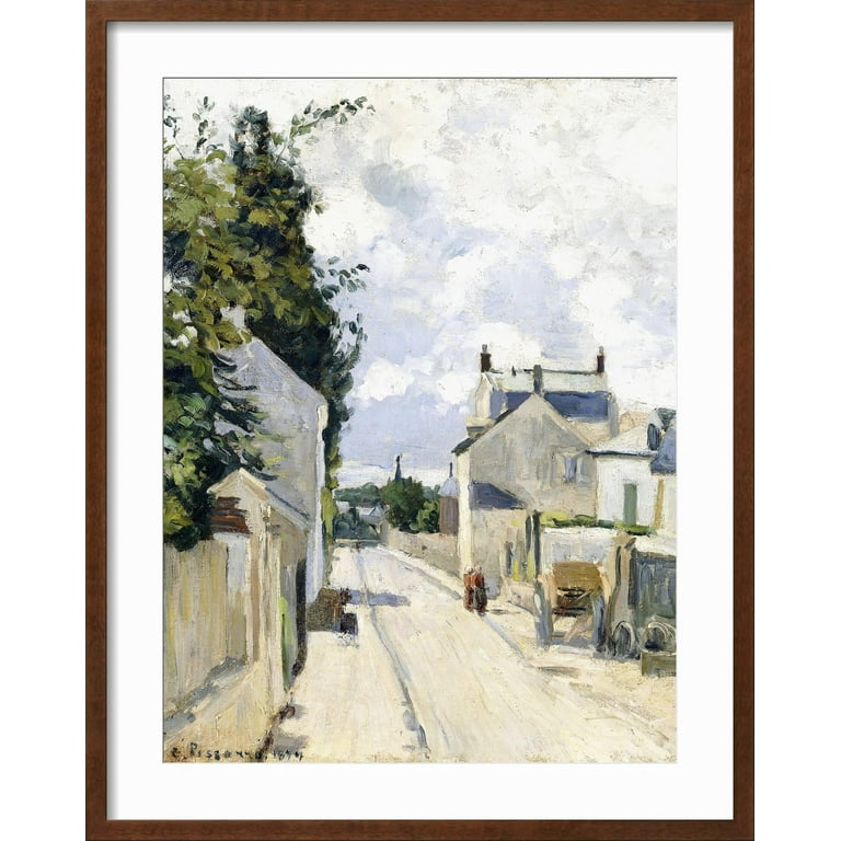 Art.com Hermitage Street, Pontoise, 1874 Giclee Print by