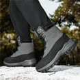 thumbnail image 5 of YOURDIARY Men's Insulated Waterproof Hiking Winter Snow Boots, 5 of 9