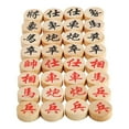 thumbnail image 1 of STARTIST 32 Pieces Traditional Xiangqi Chess Pieces Xiangqi Games Pieces for All Ages, 1 of 9