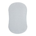 thumbnail image 1 of HALO Bassinest Drap-Housse – Doux Drap-Housse de Moïse pour Bébé – 30” x 16” Drap-Housse de Lit de Bébé en Coton 100 % Prérétréci – Drap de Coucher Respirant pour Bébés, Brume Matinale, 1 of 4