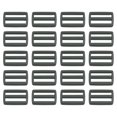 thumbnail image 1 of Unique Bargains 5/8 Inch Tri-Glide Slide Buckles Webbing Strap Fastener, Sea Green, 100 Pack, 1 of 5
