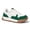 White/Green, variant on Comfort Retro Color Blocked Sneakers Fashion Casual Shoes,White&Green,Womens