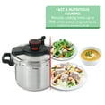 thumbnail image 5 of T-fal Clipso Stainless Steel Pressure Cooker, 6.3 Quart, Silver, 5 of 13