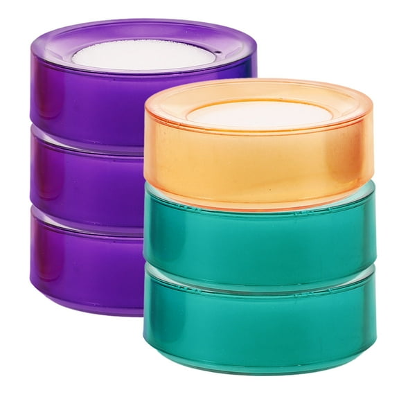 WHAMVOX 6 Pcs Finger Wet Sponge Cup Moistener Hand Office