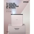thumbnail image 3 of Proyector Láser Inteligente Epson EpiqVision Mini EF21 Rosa con Google TV y Altavoces Estéreo, 3 of 10