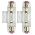 thumbnail image 1 of Portafusibles De Cobre Agu 2 Uds. Portafusibles AGU De Audio Para Coche Con Portafusibles 60A 80A Para Cable De Calibre 4 6 8 12-24V ANGGREK Otros Vehículos, 1 of 8