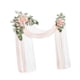 thumbnail image 5 of Arco de flores artificiales para boda con , flores de para decoración de puerta, arreglo floral para valla de celebración., 5 of 9