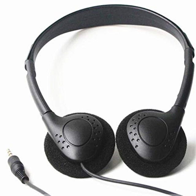 100 pack classroom headphones low cost headsets disposable headphones