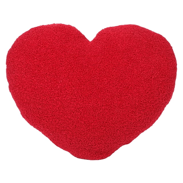 Cojín decorativo con forma de corazón, romántico, para sofá, dormitorio y sala de estar