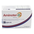 thumbnail image 1 of Suplemento alimenticio Aminoter D 30 capsulas blandas 1980 mg c/u, 1 of 4