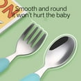 thumbnail image 6 of ACDANC 12-Packs Toddler Forks,Safe 304 Stainless Steel Baby Fork for Feeding,Ideal Toddler Forks for Mealtime, 6 of 8