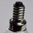 thumbnail image 2 of Satco 3w CA10 LED 2700K Candelabra Base Dimmable - 25w equiv, 2 of 2