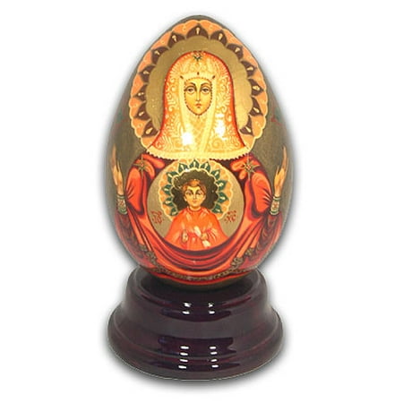 Madonna Hand Painted Reuge Musical Egg, Gorgeous - Under the Sea (The Little Mermaid) - SWISS