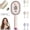 Pink, variant on Electric Steam Brush, 2026 New Steam Hair Straightener Brush, Portable Electric Steam Brush for Hair, Straightening Hot Comb, USB-Rechargeable, Reduce Frizz, Nourishes Hairs, Anti-Static (Pink)