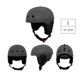 thumbnail image 2 of Casco EPS Esquí Espuma Protectora Mujeres Hombres con Carcasa ABS Duradera (L) Negro, 2 of 8
