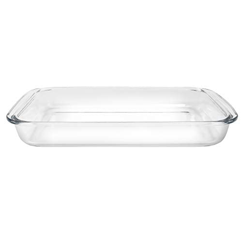 BOVADO USA Glass Baking Dish - 3 Quart Rectangle | 100% Borosilicate Glass,  BPA Free, Freezer-to-Oven Safe, Microwave and Dishwasher Safe (13 x 9 x  2-inch) - Walmart.com