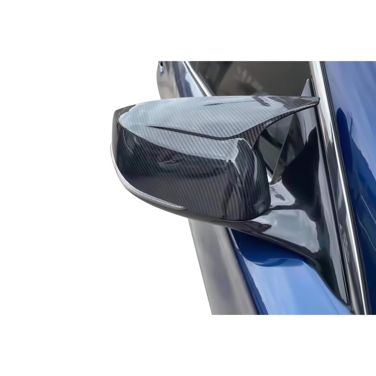 2X Carbon Fiber M Style Side Mirror Cover Cap For Infiniti Q50