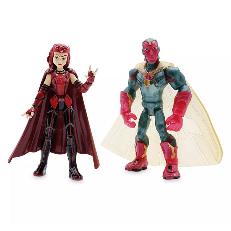 Disney Mini figures Avengers Vision Gamora Scarlet Witch 3D models DIY  Building blocks toy models Children's toys Gift - AliExpress