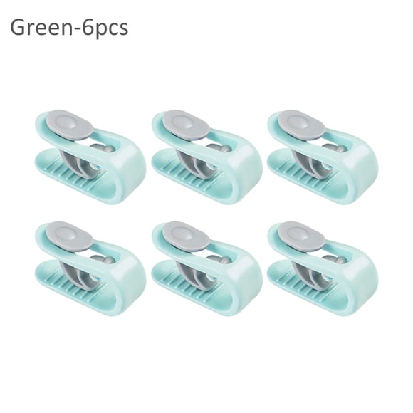 Mistaha Bed Sheet Fasteners Set - No-Needle Anti-Slip Clips for Bed Sheets and Quilt Covers, Secure Sheet Grippers for All Bed Sizes, Lightweight and Durable - Green