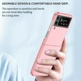 thumbnail image 7 of Decase Phone Cover for Samsung Galaxy Z Flip4 ,Ultra Slim Fit Lightweight Hard PC Matte Case Shockproof Drop-proof Scratch-resistant Phone Case for Samsung Galaxy Z Flip4 5G,Pink, 7 of 7