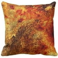 thumbnail image 3 of SUFAM Set of 4 Pillow Cases Burnt Orange Abstract Red 20 Tan Funky Watercolor Grunge Monochrome Throw Pillowcase Cover Cushion Case Home Decor 20x20 inch, 3 of 5