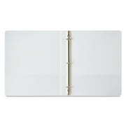 (2 pack) Pen+Gear Durable View 1/2 D-Ring Binders, White, 4 Count