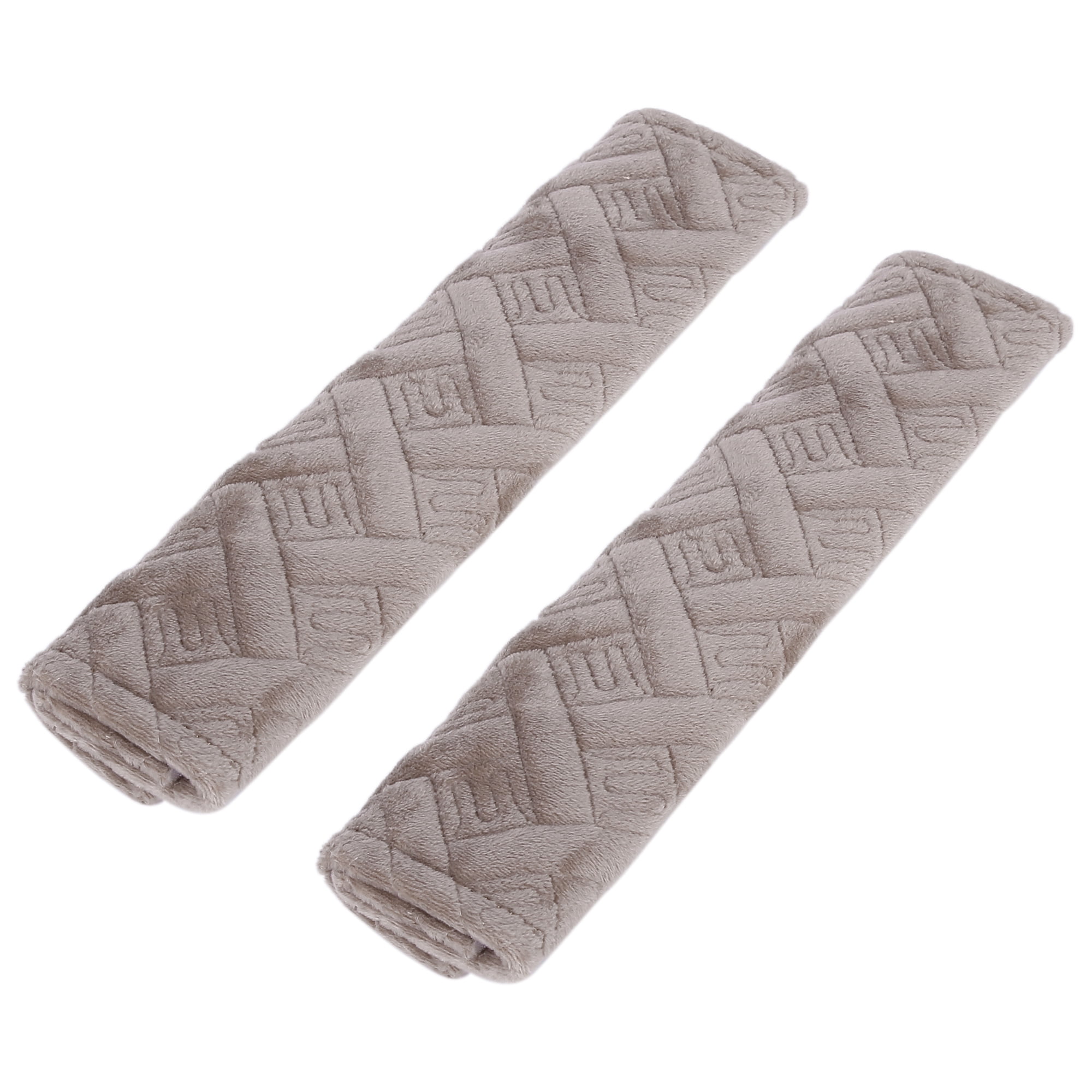 Unique Bargains 4 Pcs Plush Car Seat Belt Protector Shoulder Strap Seatbelt Pads Covers