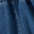 thumbnail image 6 of BULLPIANO 1-6Y Toddler Boys Girls Jean Short Kids Baby Denim Shorts Elastic Waist Fashion Short, 6 of 9