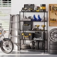 thumbnail image 2 of Gymax 5-Tier Metal Storage Shelving Unit 4000 LBS Storage Organizer for Home Kitchen, 2 of 10
