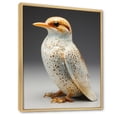 thumbnail image 2 of Designart "Nature'S Songbirds In Frosty White I" Animals Bird Floater Framed Canvas Wall Art, 2 of 5